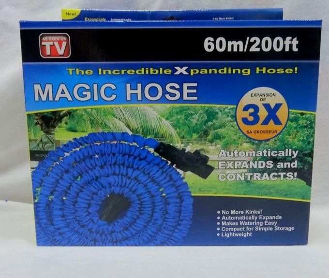 Шланг для полива X HOSE 15 м с распылителем, садовый шланг,