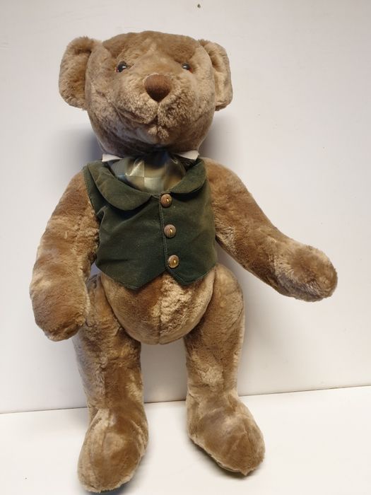 Grande urso articulado em peluche 150 anos HARRODS