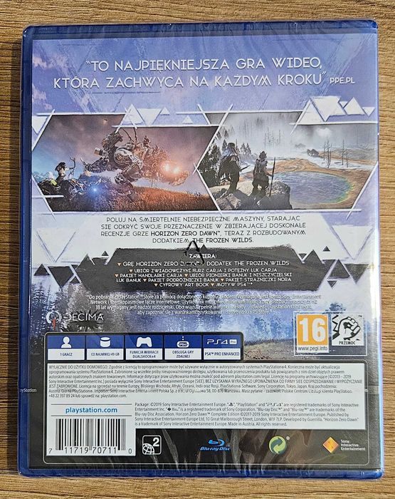 Horizon Zero Dawn Complete Edition PS4 PS5 PL dub. nowa w oryg. folii