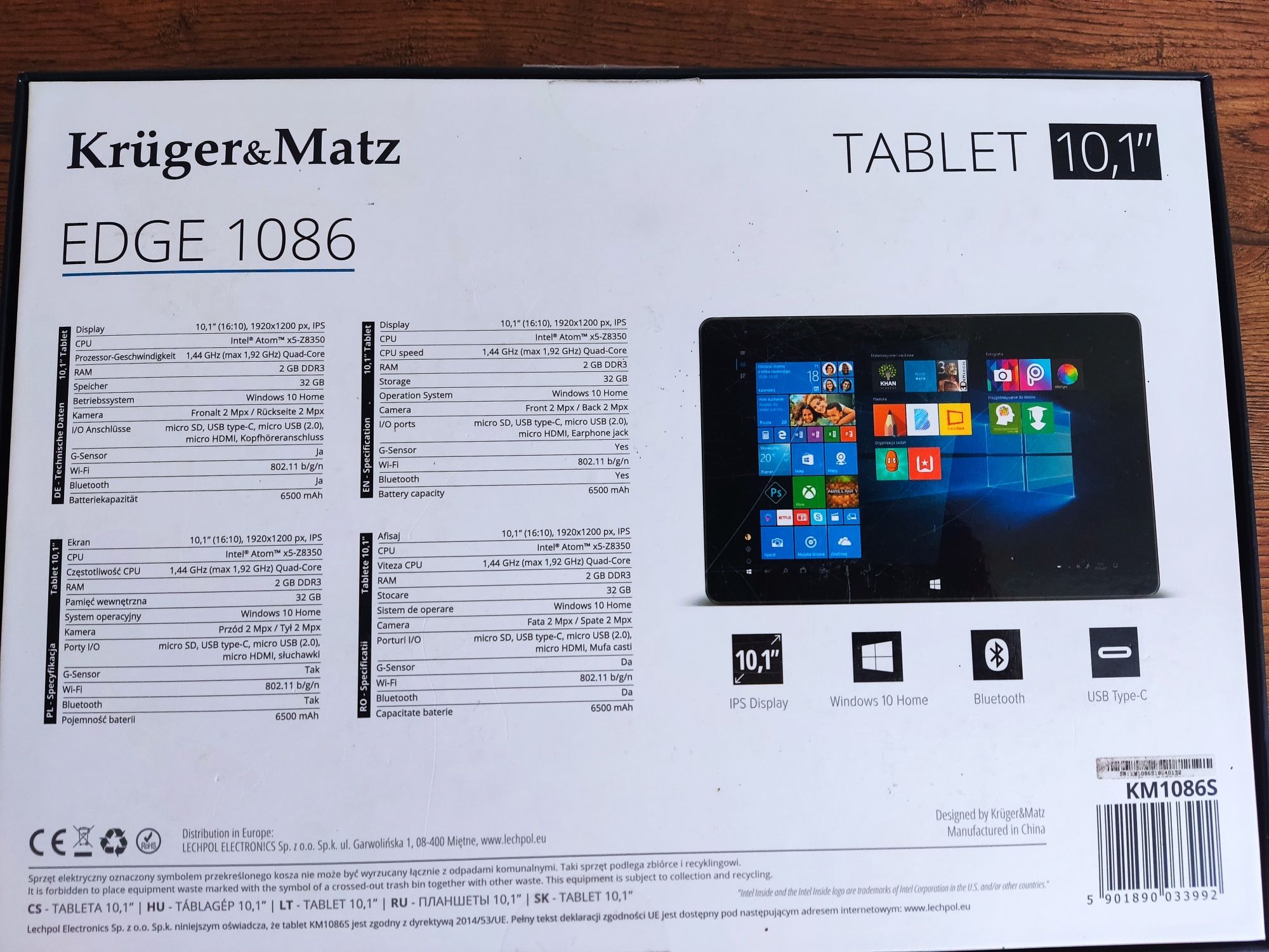 Tablet Krüger&Matz EDGE 1086