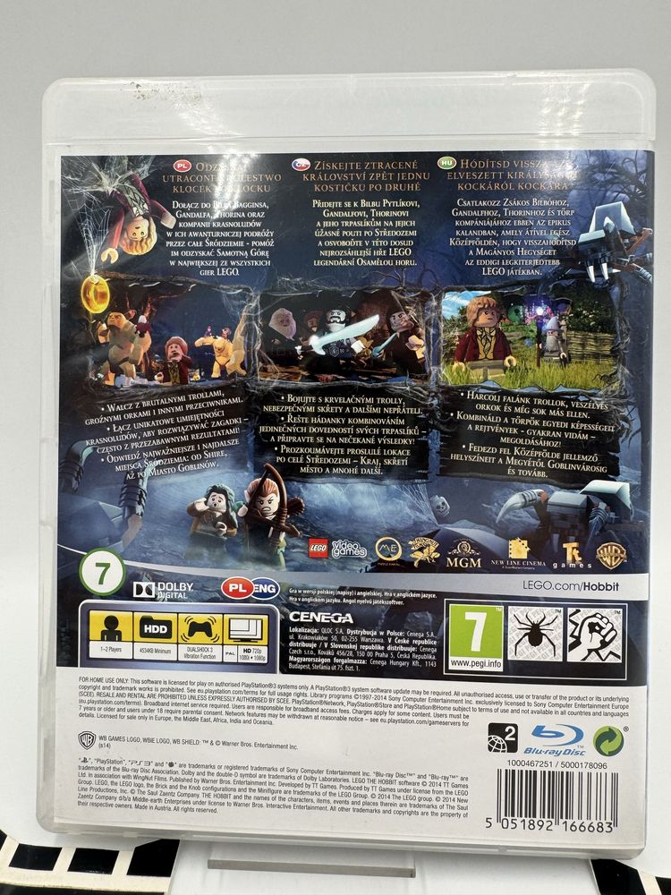 Lego Hobbit Ps3 Gwarancja