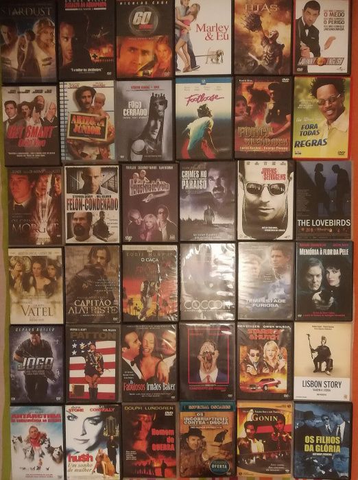 Lote 288 DVD's originais (Lote 16)