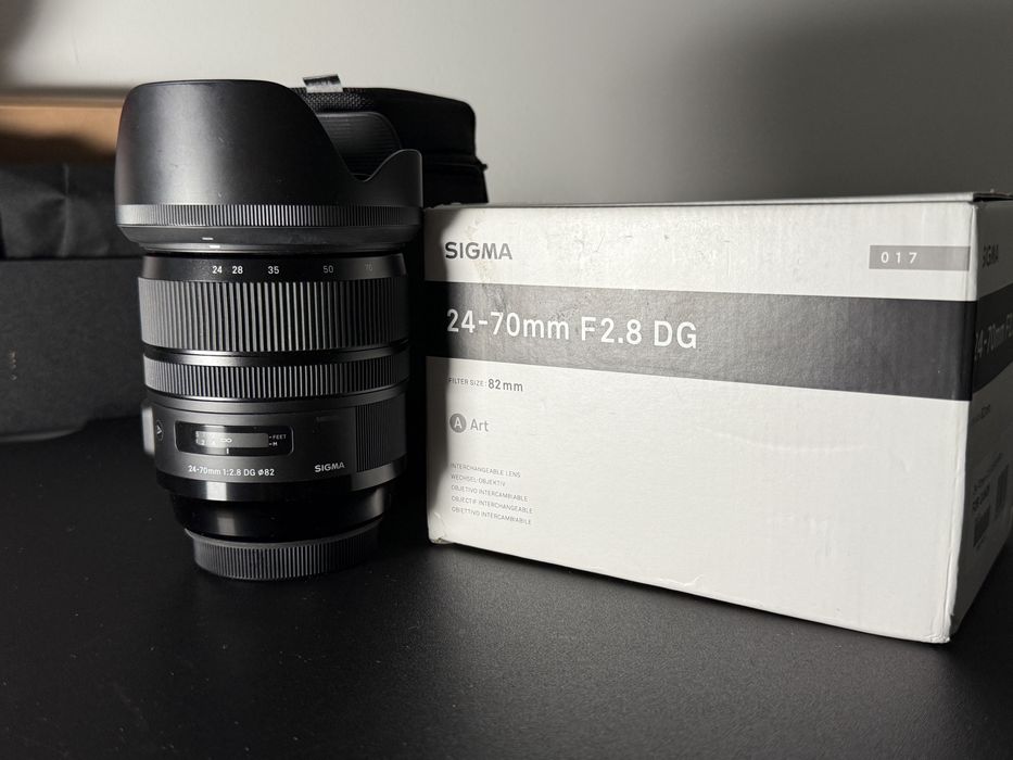 Sigma 24-70mm f/2.8 DG DN Art - gwarancja do 11.2026