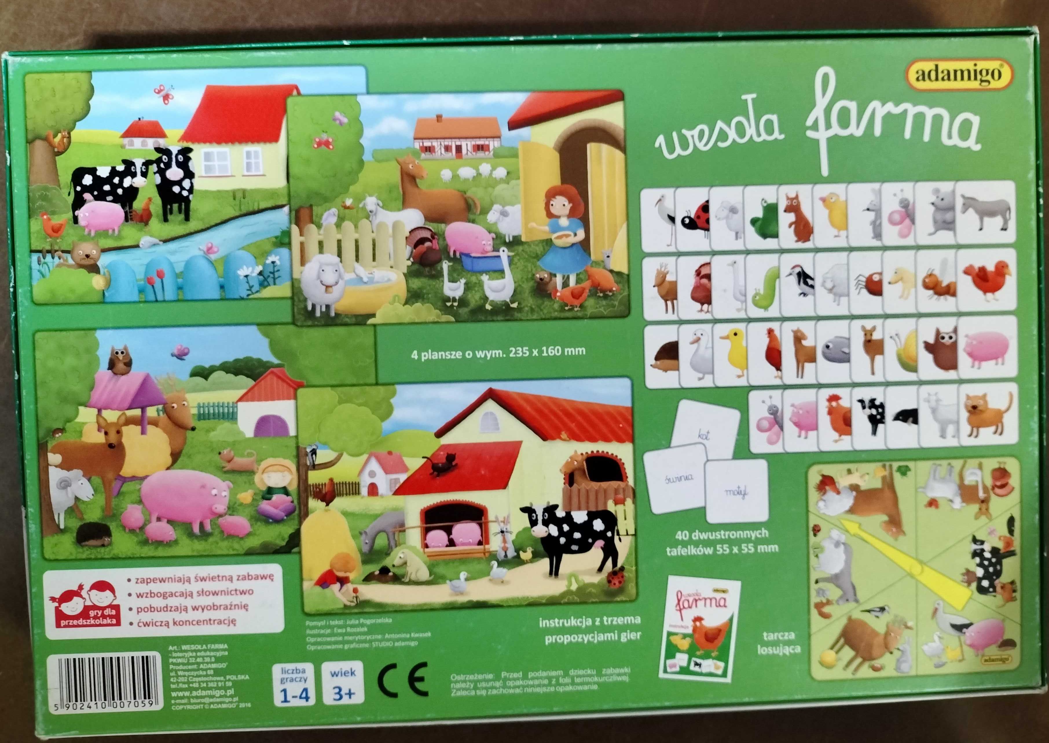 Edukacja: Wesoła farma- loteryjka