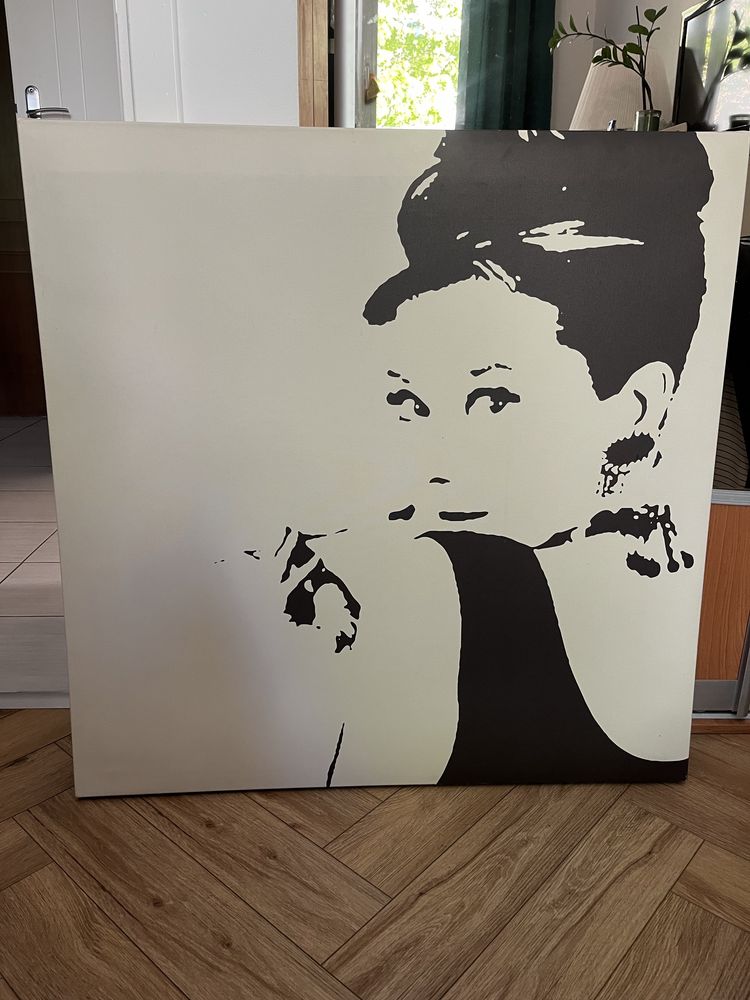 Obraz audrey hepburn ikea