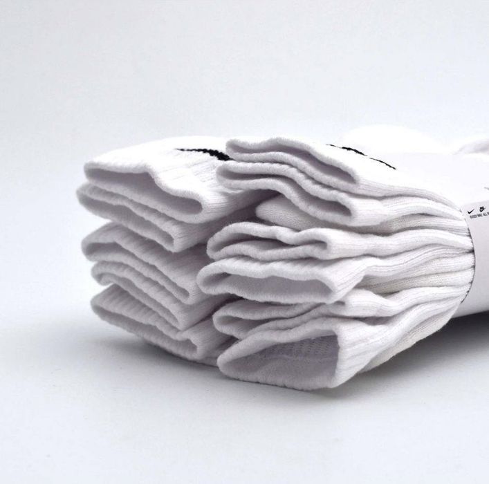 Шкарпетки унісекс Nike U Nk Everyday Cush Crew (3 пари) White