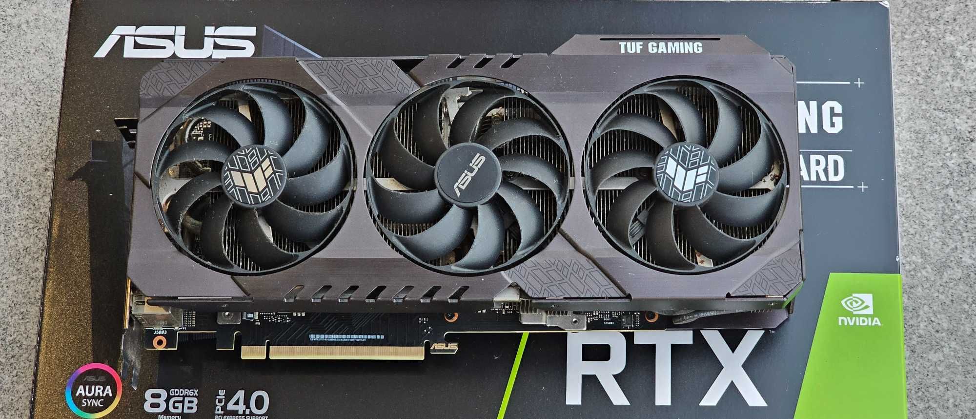 Gráfica Asus Nvidia GeForce RTX 3070 ti TUF Gaming