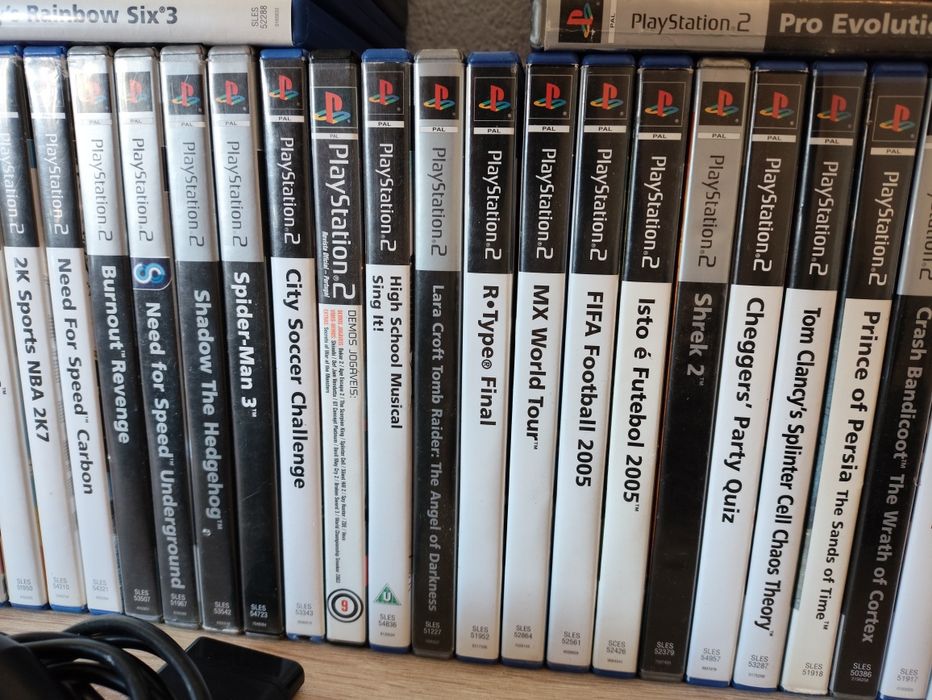 Playstation 2 + 49 Jogos + Comando + Memory Card