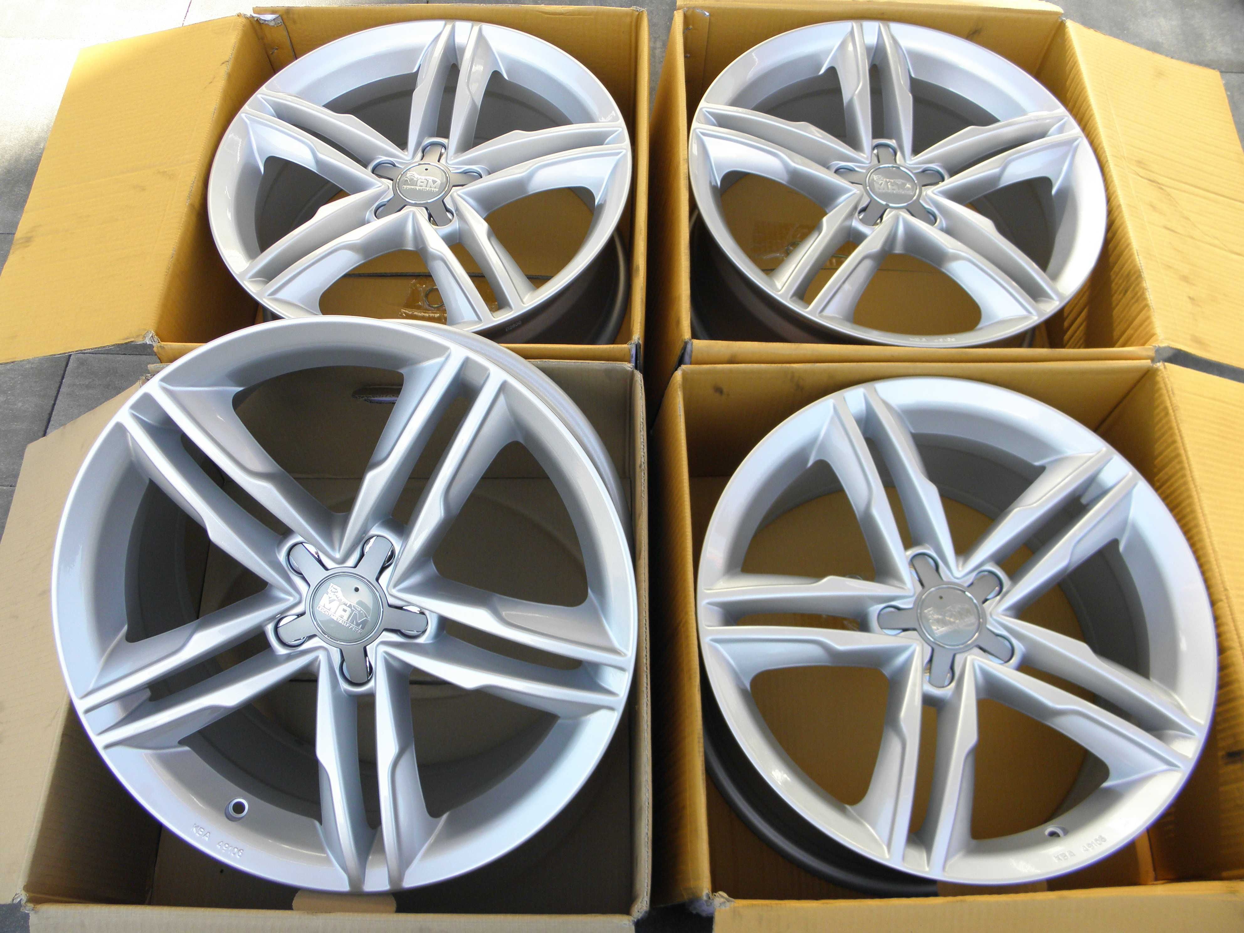 Felgi 18 Audi A4 A6 Q5 S4 VW Arteon ID.4 ID.5 Tiguan 5x112 ET44 MAM A1