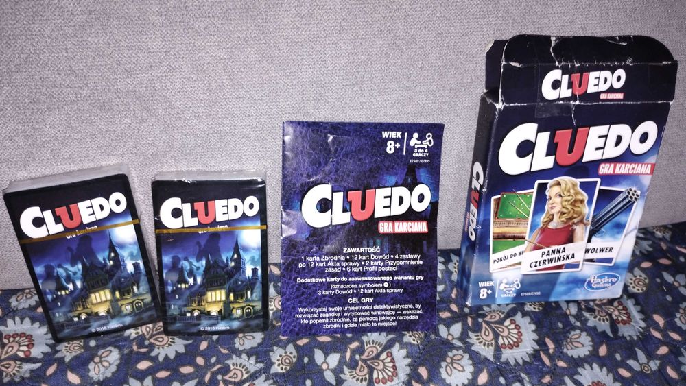 Gra karciana - Cluedo
