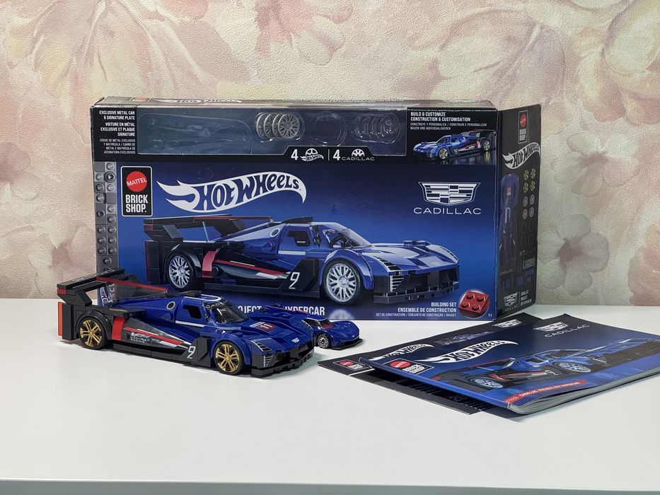 Hot Wheels Mattel Brick Shop Caddilac конструктор хот вілс