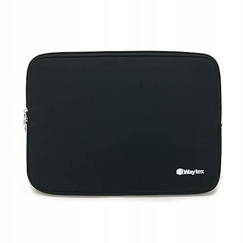 czarny pokrowiec / torba z neoprenu na tablet i laptop 13-14 cali