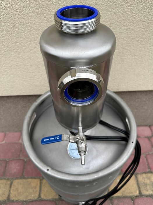 Destylator z Buforem wzmacniającym Aabratek abratek keg 50L wziernik