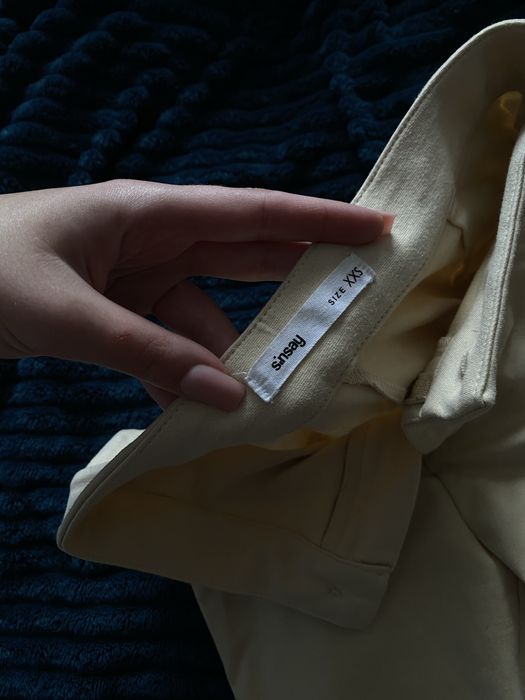 Штани клеш sinsay бежеві