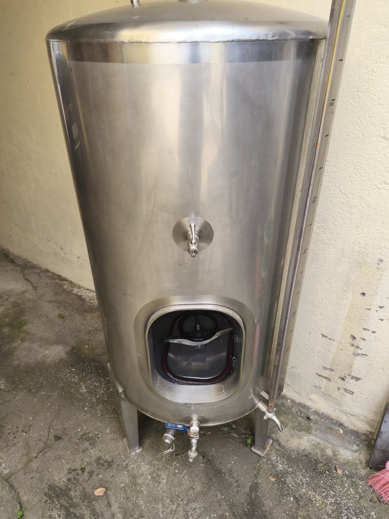 Vendo cuba inox 350lt