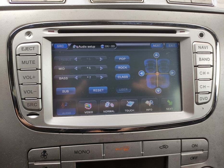 Radio do Forda | DVD CD | USB | Ford S-Max, Mondeo | Kamera cofania,