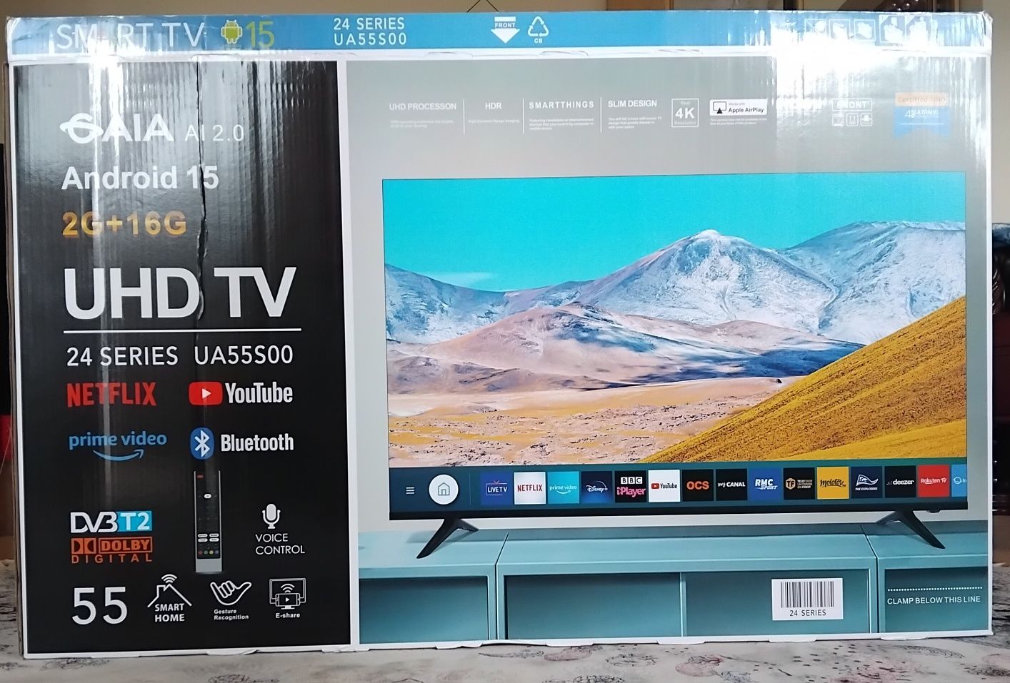 Коробка от Смарт ТВ 55"