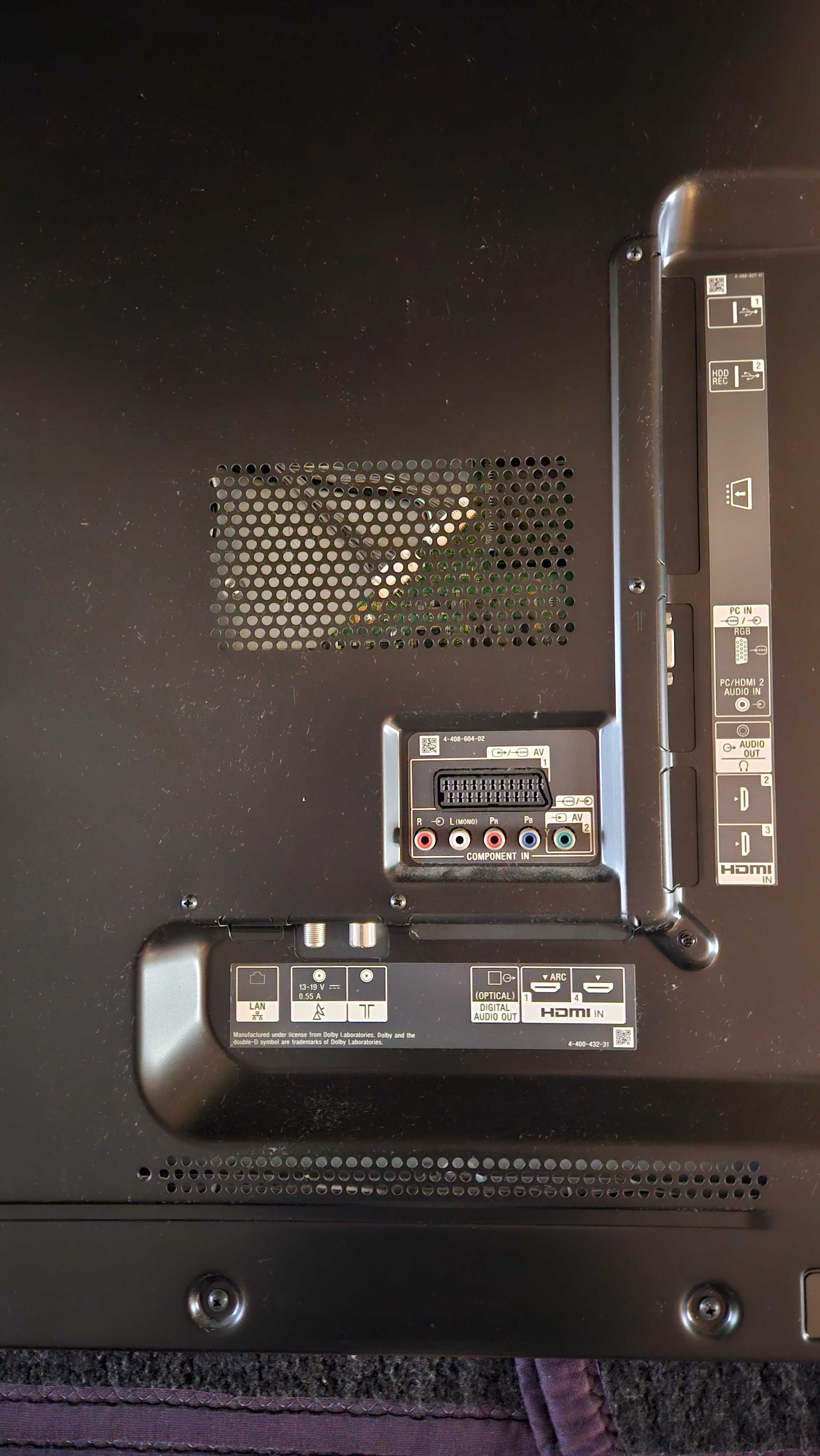 TV 55' Sony KDL-55HX955 uszkodzona matryca