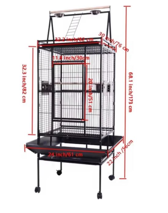 Gaiola para Pássaros grandes / Agapornis / Caturras