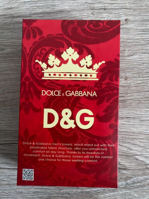 D&G Bokserki męskie 3 pack rozmiar L