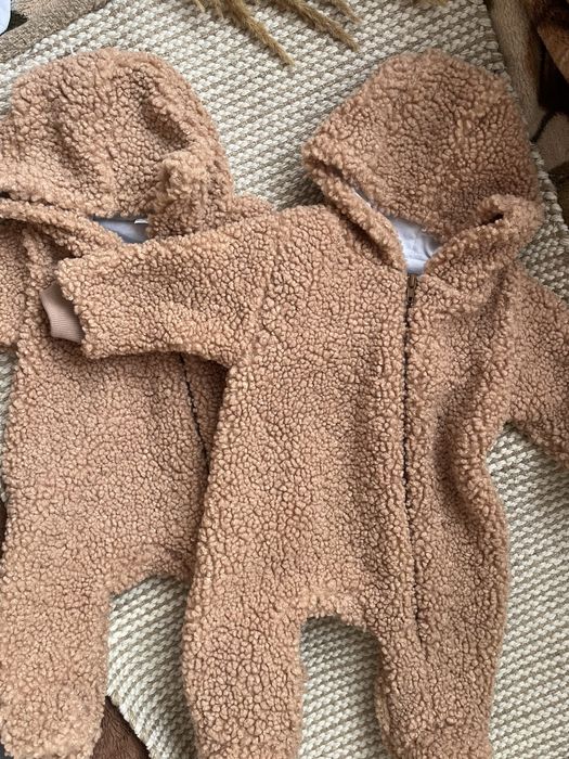 Комбінезон тедді 0-3 місяці