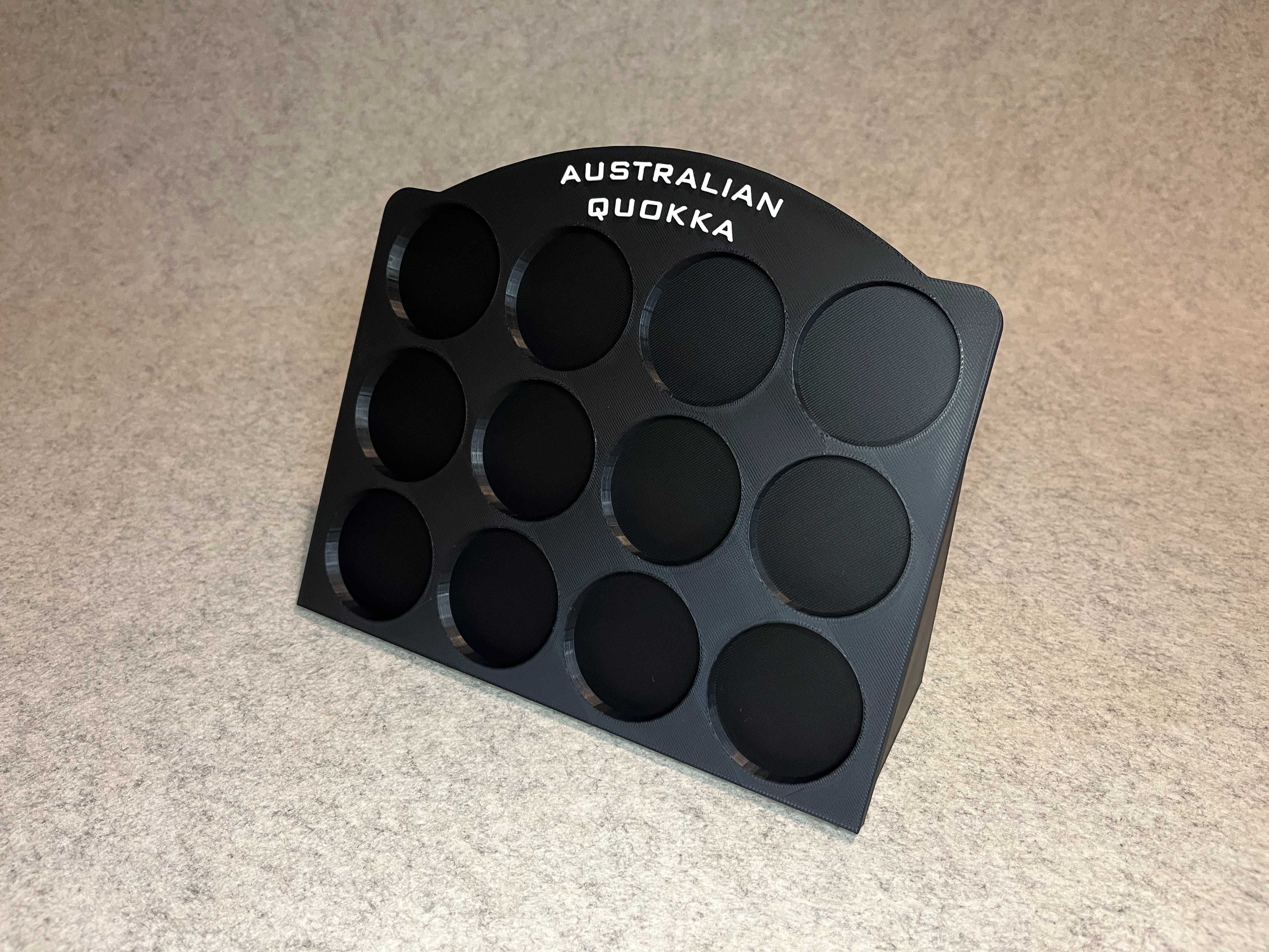 Ozdobny stojak etui na srebrne monety 1oz Australian Quokka