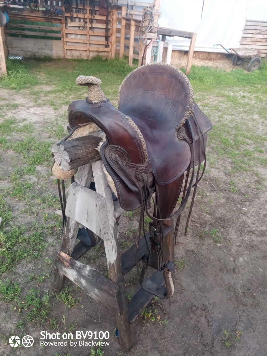 Siodło ranczerskie western zamienię