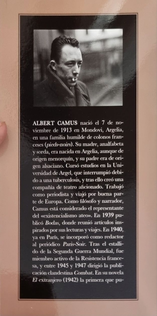 El extranjero Albert Camus