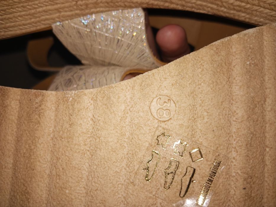 Sandálias pele tamanho 38 marca TAPADAS Portugal