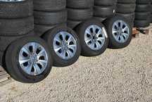 Koła 225/55 R16 5x112 Alufelgi + opony zimowe Mercedes Audi Seat Skoda