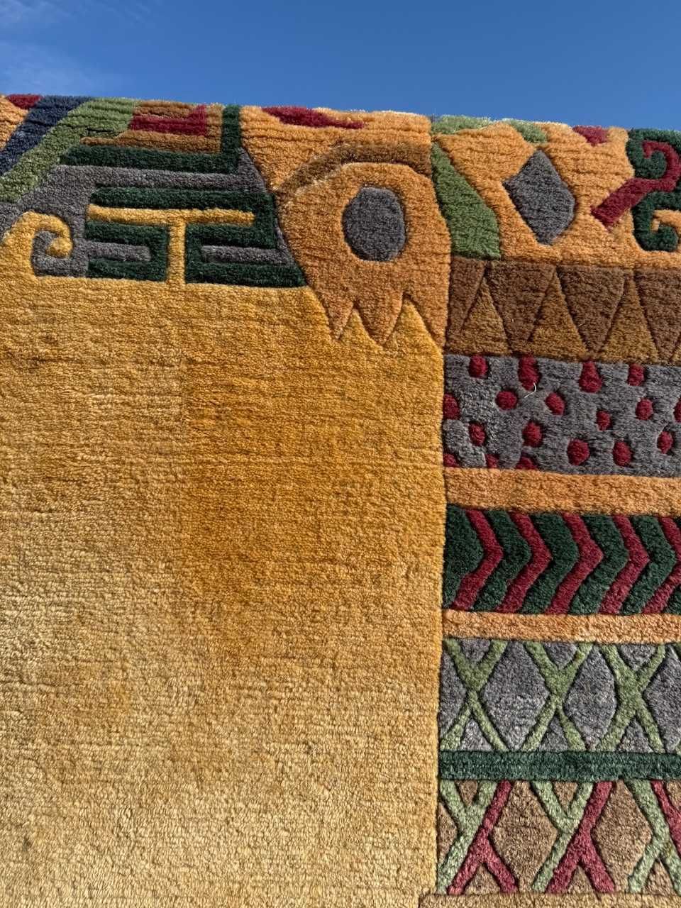 Dywan wełniany kaszmirowy r.tkany Nepal ART DECO 300x200 galeria12 tys