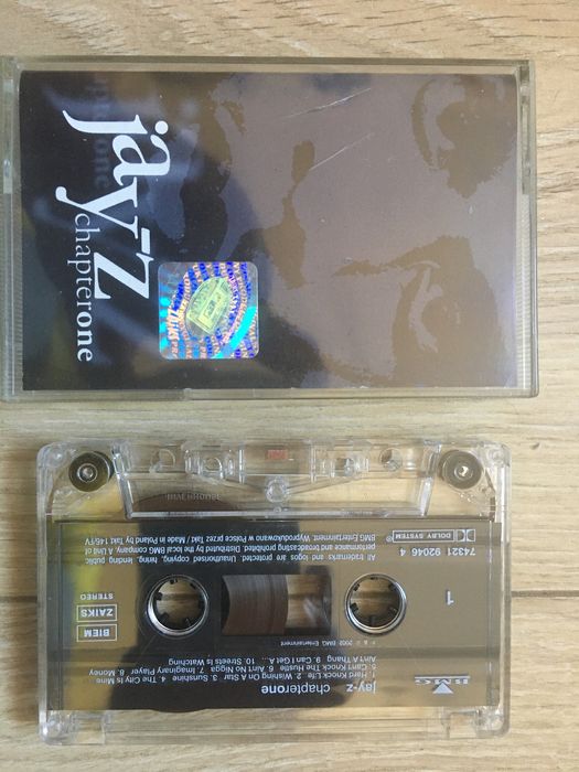 Unikatowo rzadkie Jay Z Kaseta Magnetofonowa Rap Hip Hop kasety 90