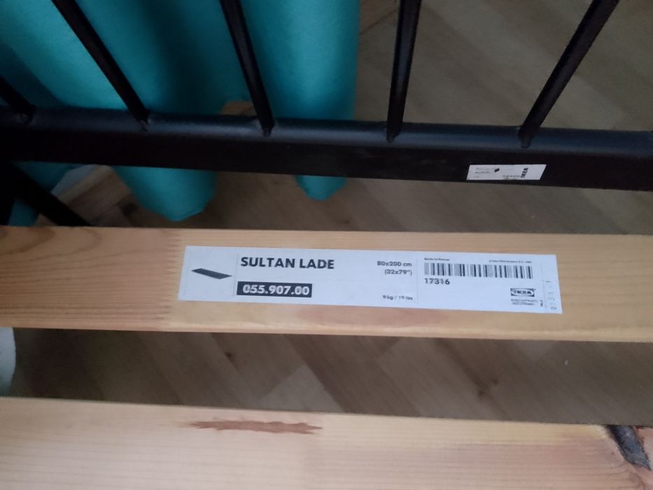 Rama łóżka z ikei