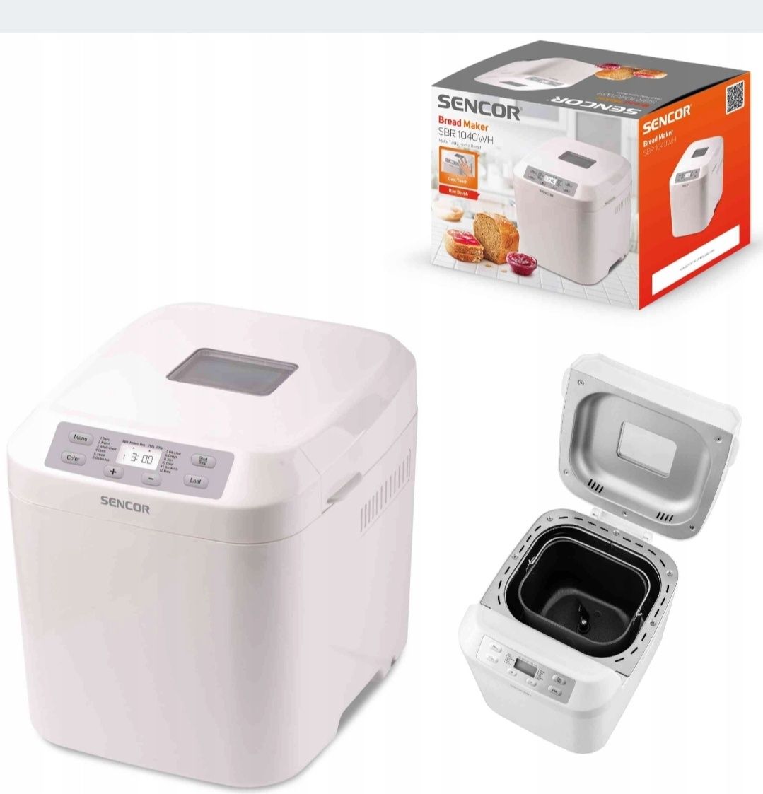 Maszyna do  Chleba Sencor SBR 1040WH 550W B