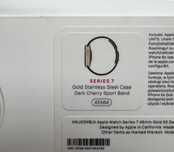 Smartwatch Apple Watch Series 7 GPS + Cellular 45mm Złoty