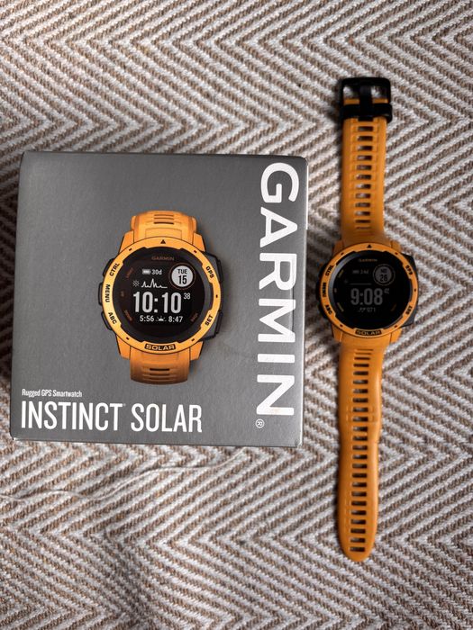Garmin instinct solar żółty