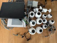 Rejestrator dysk switch kamery komplet Internec security solutions