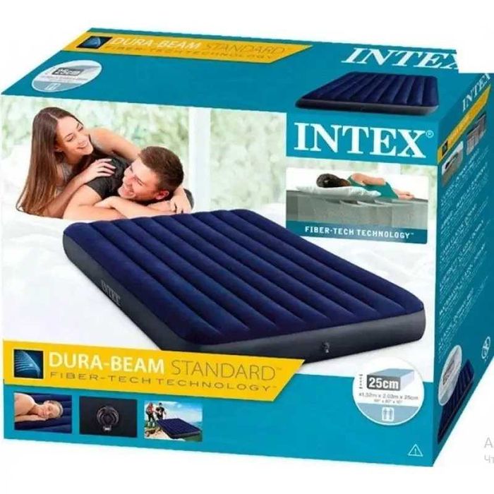 Матрас Intex велюровый