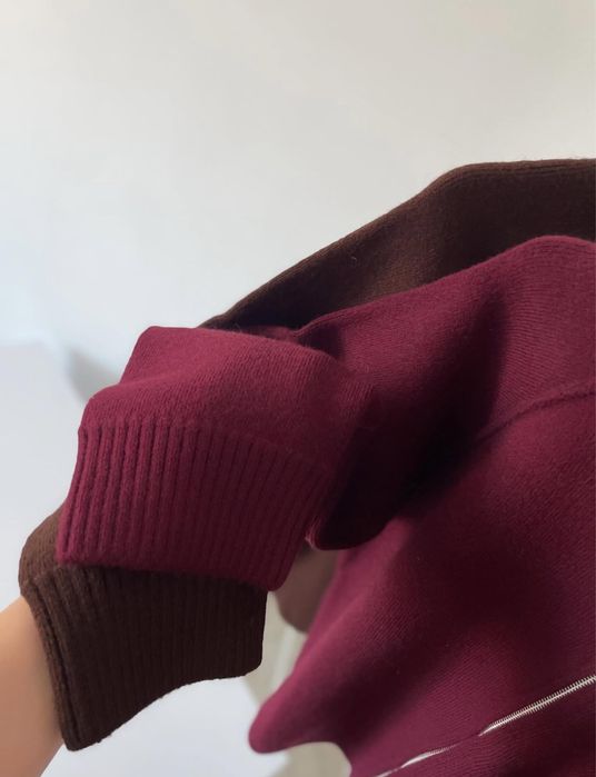 В'язаний жіночий кардиган на блискавці, тепла жіноча кофта на змейке