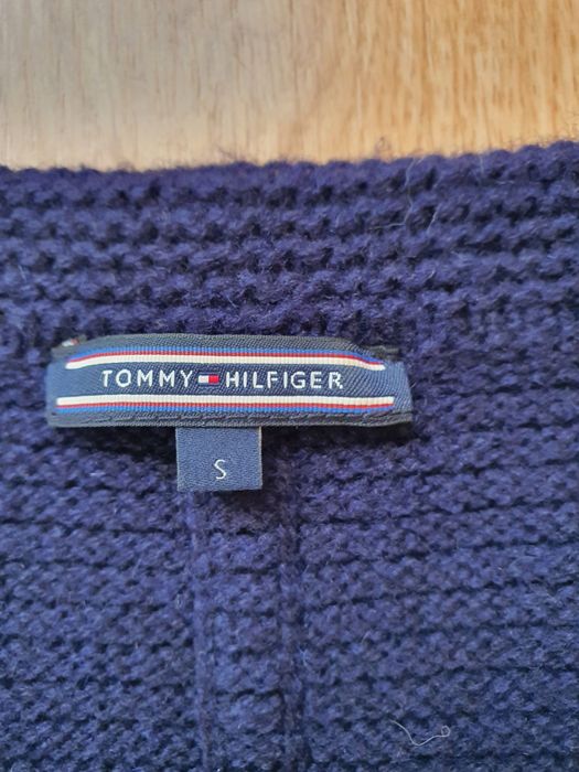 Tommy Hilfiger wełniany sweter