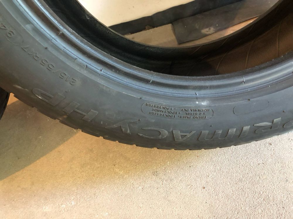 Komplet Opon letnie Michelin 215/55R17