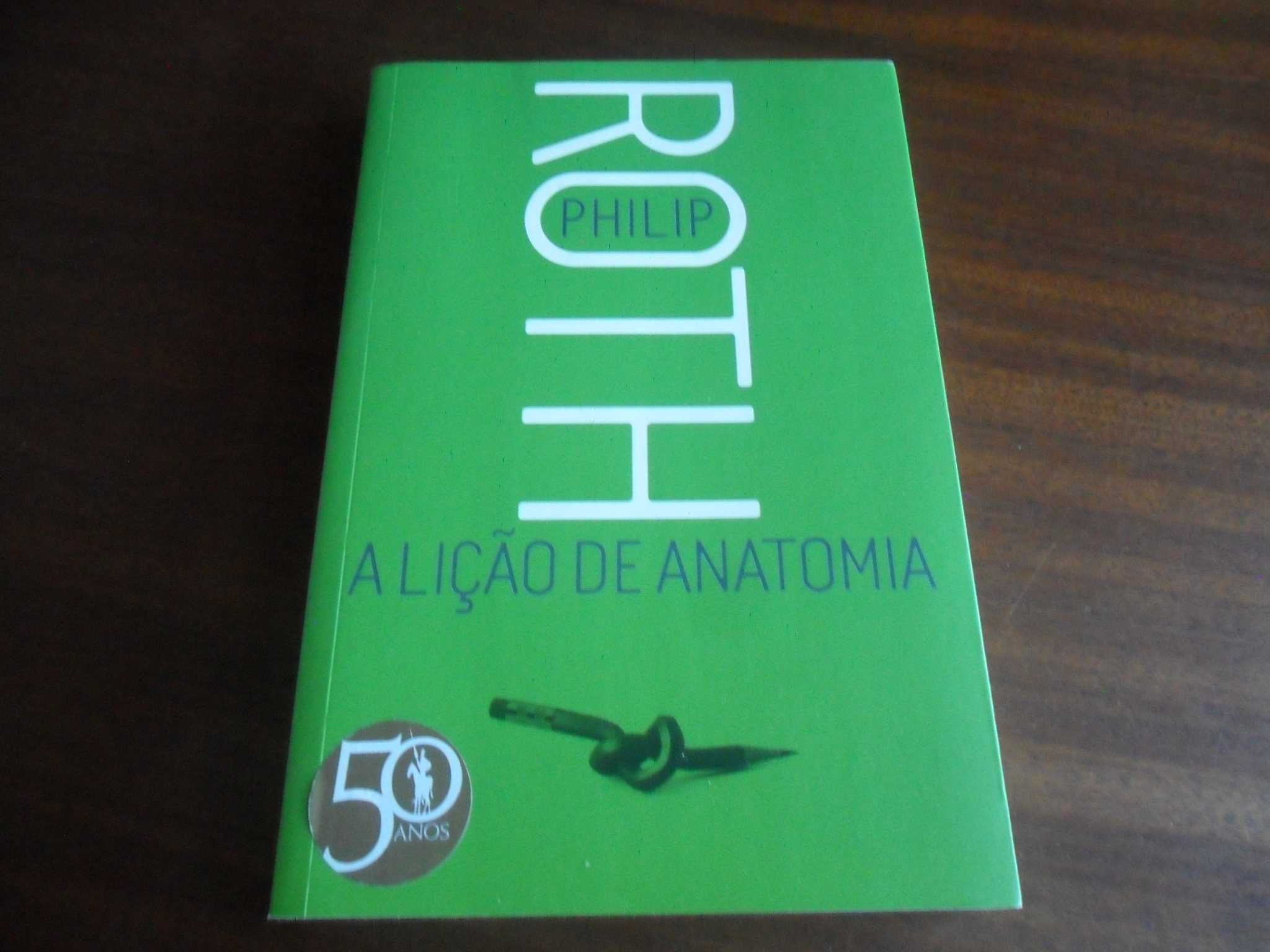 "A Lição de Anatomia" de Philip Roth - 1ª Edição de 2015