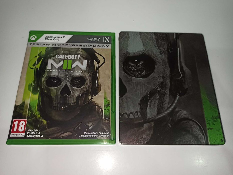 xbox one CALL OF DUTY MODERN WARFARE II PL + steelbook