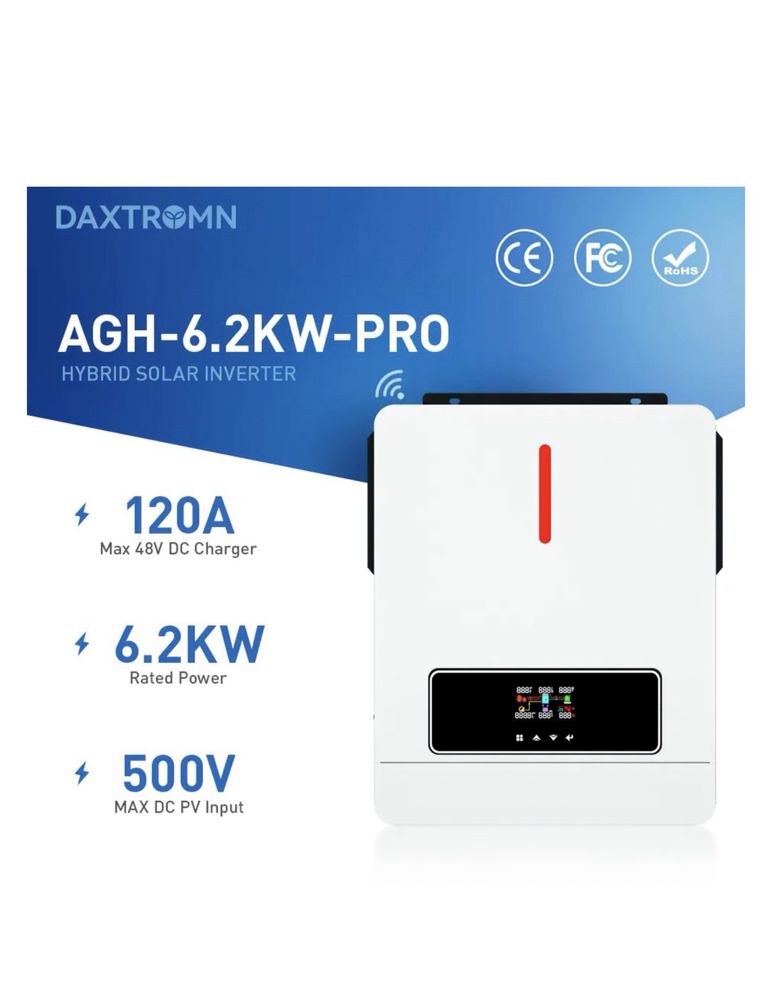 Інвертор Daxtromn AGH-6.2KW