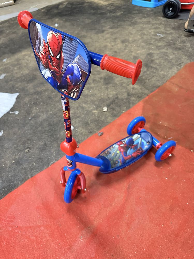 Trotinete crianca spiderman