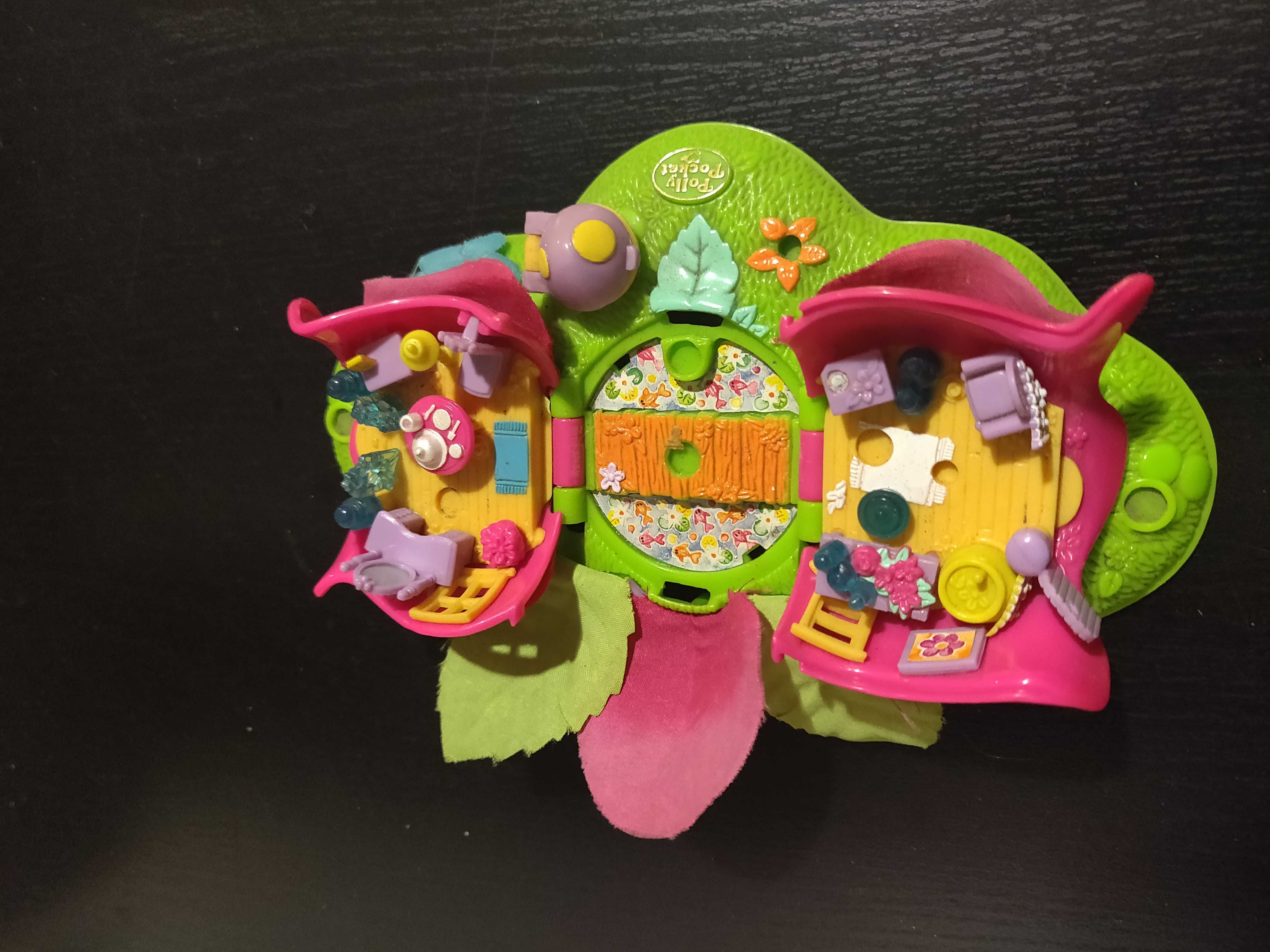 Flor-jardim Polly pocket