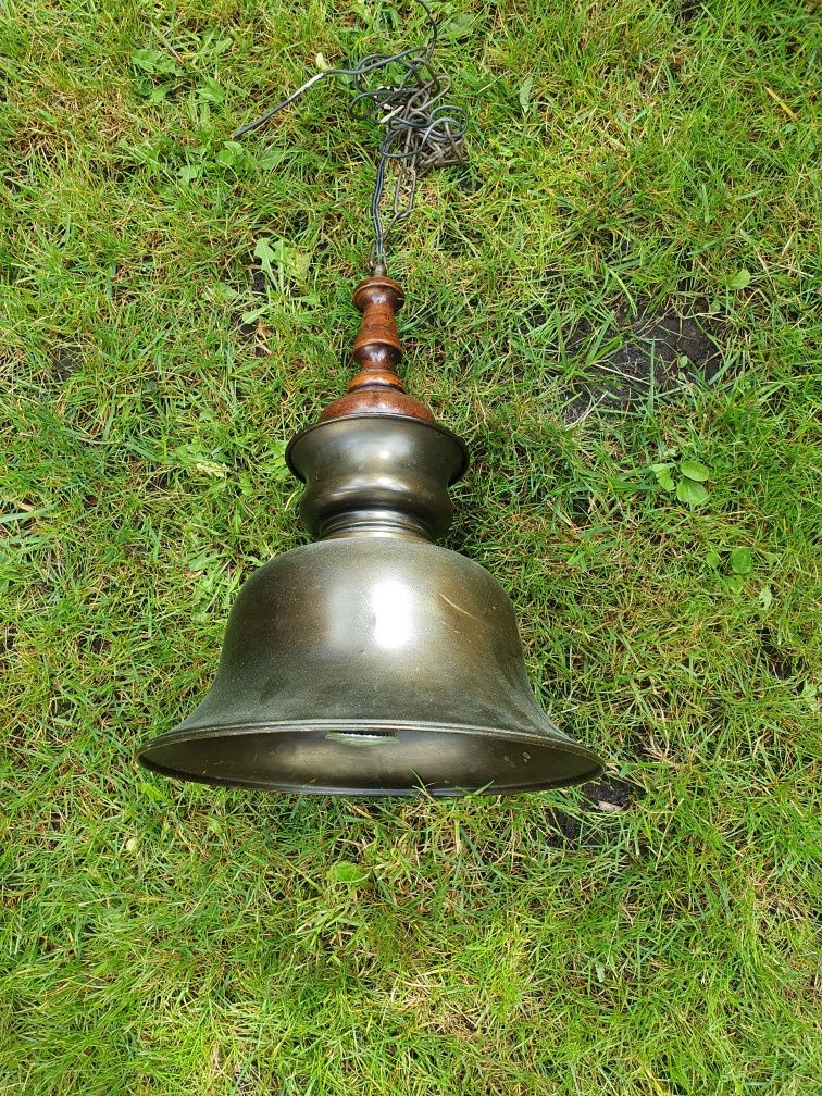 Lampa metalowa "dzwon" Oryginalna styl: Retro, Loft, Vintage