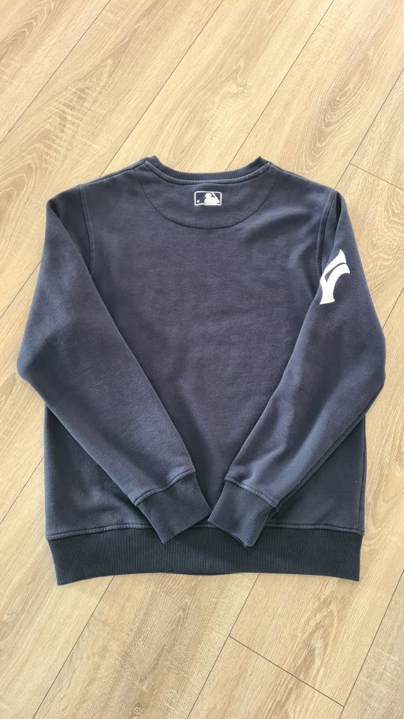 Bluza Crewneck New York Yankees. Granatowa. Rozmiar L. Majestic NY.