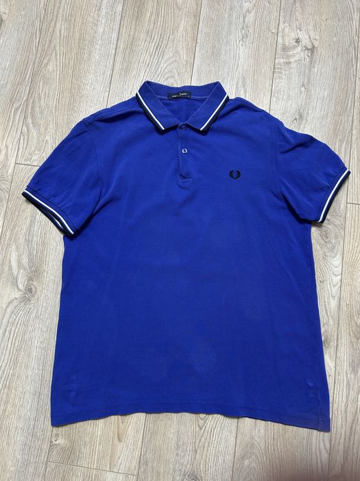 Синя фудболка Fred Perry