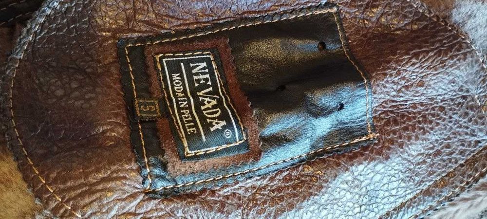 Дублёнка натуральный мех мужская (торг приветствуется)